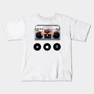 Skull Boombox Kids T-Shirt